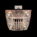 Ver imagem 1 de Lustre Cristal Pendente Kyoto Quadrado 60x60x20cm para 12 Lâmpadas G9