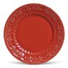 Prato raso Esparta vermelho 26 cm Porto Brasil - 1