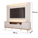 Ver imagem 3 de Estante Home para Tv 70 Polegadas 2 Portas 1 Gaveta Diamantina
