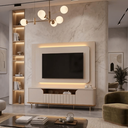 Ver imagem 7 de Estante Home para Tv 70 Polegadas 2 Portas 1 Gaveta Diamantina