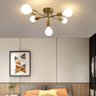 Lustre Sputnik Luminaria 5 Lampadas E27 Assimetrico Candelabro Aranha Iluminaçao Comercial Residenci - 16