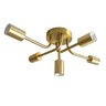 Lustre Sputnik Luminaria 5 Lampadas E27 Assimetrico Candelabro Aranha Iluminaçao Comercial Residenci - 13