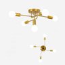 Lustre Sputnik Luminaria 5 Lampadas E27 Assimetrico Candelabro Aranha Iluminaçao Comercial Residenci - 8