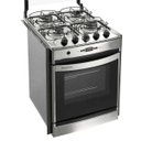 Ver imagem 1 de Fogão Brastemp 4 Bocas Embutir Cor Inox com Timer Digital - Byo4tar