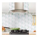 Ver imagem 5 de Coifa de Parede Consul 60 cm Inox 4 bocas com design em vidro e aviso lavar filtro - CAP60AR