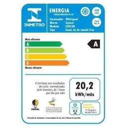 Ar condicionado janela 10000 BTUs/h Consul frio com filtro antipoeira - CCB10DB - 3