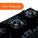 Ver imagem 5 de Cooktop 5 Bocas Brastemp com Grades Piatina e Acendimento Automático - Bdd75Ae