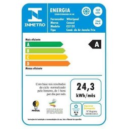 Ar-Condicionado Janela 12.000 BTUs/H Consul Frio com Filtro Antipoeira - Cci12Eb - 2