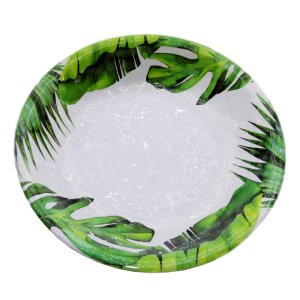 Saladeira de melamina leaves 35x7 cm Rojemac