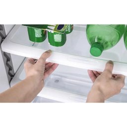 Geladeira Consul Frost Free Duplex 340 litros cor Inox com Prateleiras Altura Flex - CRM38NK - 5 Geladeira Consul Frost Free Duplex 340 litros cor Inox com Prateleiras Altura Flex - CRM38NK - 5