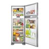 Geladeira Consul Frost Free Duplex 340 litros cor Inox com Prateleiras Altura Flex - CRM38NK - 3