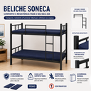 Ver imagem 2 de Beliche Compacta Soneca Aço Reforçada c/ 2 Colchonete Rancho
