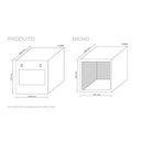 Ver imagem 5 de Forno de Embutir Elétrico Consul 84 Litros Prata com Grill e Timer Autodesligamento - Cob84Ar