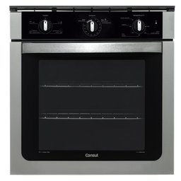 Forno de Embutir Elétrico Consul 84 Litros Prata com Grill e Timer Autodesligamento - Cob84Ar - 1