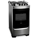 Ver imagem 2 de Fogão Consul 4 Bocas Cor Inox com Acendimento Automático - Cfo4Nar