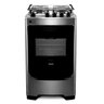 Fogão Consul 4 Bocas Cor Inox com Acendimento Automático - Cfo4Nar - 1
