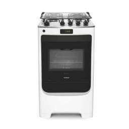 Fogão Consul 4 Bocas Branco com Timer Digital - Cfo4Tab - 1