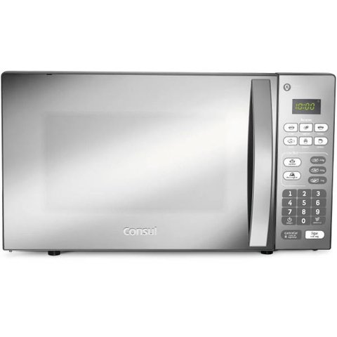 Micro-ondas Consul 20L Cor Inox Espelhado com Função Descongelar - 220V