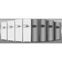 Ver imagem 6 de Geladeira Consul Frost Free Duplex 340 litros cor Inox com Prateleiras Altura Flex - CRM38NK