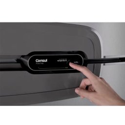 Geladeira Consul Frost Free Duplex 340 litros cor Inox com Prateleiras Altura Flex - CRM38NK - 4