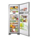 Ver imagem 3 de Geladeira Consul Frost Free Duplex 340 litros cor Inox com Prateleiras Altura Flex - CRM38NK