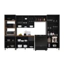 Ver imagem 5 de Armário Cozinha Modulada Completa Americana 100% MDF 350cm Provence Multimóveis Crink-CPL021