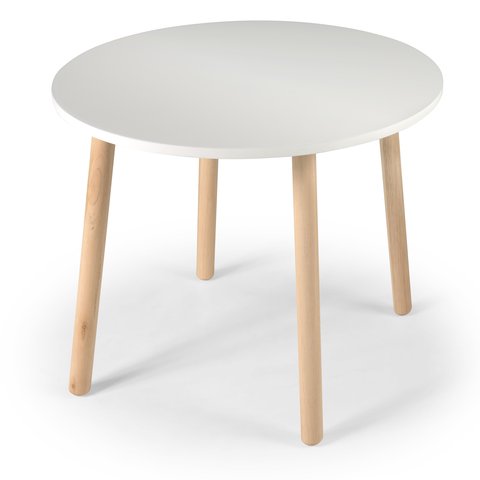 Conjunto Infantil Mesa + 2 Cadeiras Branco