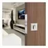 Ver imagem 2 de Fechadura Stam Trinco Rolete Classic 1005 Externa Roseta Quadrada Cromado