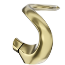Ver imagem 4 de Torneira Banheiro Dourada Luxo Dubai Monocomando Cobre 100% Metal Goldenx