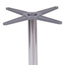 Ver imagem 4 de Mesa Delta em Alumínio 75 Cm (alt) Base em X Tampo Mdp Quadrado 70 Cm (larg) X 2,50 Cm (alt) Samba