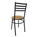 Ver imagem 4 de Kit Conjunto 4 Cadeiras para Cozinha Mesa Jantar Bar Lanchonete Restaurante Preta Estofado Bege