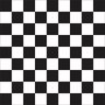 Papel de Parede Adesivo Geometrico Xadrez Branco e Preto 050914 - 1
