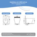 Ver imagem 4 de Vaso Sanitário com Caixa Acoplada Barocco Premium Acqua