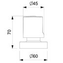 Ver imagem 2 de Acabamento de Registro para Base Celite 1/2", 3/4" e 1" City Celite