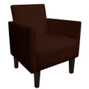 Ver imagem 1 de Poltrona Jade Marrom Slk Decor