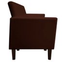 Ver imagem 3 de Poltrona Jade Marrom Slk Decor