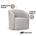 Ver imagem 3 de Poltrona Decorativa Orgânica Kit 2 Stella Max Veludo D03 - D’Rossi