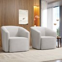 Ver imagem 2 de Poltrona Decorativa Orgânica Kit 2 Stella Max Veludo D03 - D’Rossi
