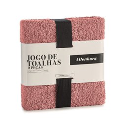Jogo Toalhas Banho Altenburg 2p Tóquio G2 Roxo - 1