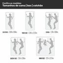 Ver imagem 5 de Cabeceira Cama Box Casal King Size Pilar 233cm Sintético Branco - Desk Design