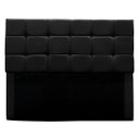 Ver imagem 1 de Cabeceira Estofada Cama Box Casal 160 Cm Clara Suede:preto