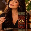Ver imagem 4 de Kit com 6 Incensos Sandalwood Massala Premium - 7 Varetas em Cada Caixinha