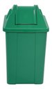 Ver imagem 1 de Cesto Quadrado com Tampa Vai-vem 60 Litros Cor:cesto Verde