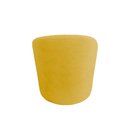 Ver imagem 5 de Kit 2 Poltronas Decorativa Yara Orgânica Couro Amarelo