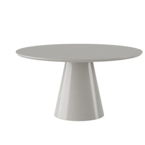 Mesa de Jantar Cone Redonda 80 Cm Laca Fendi