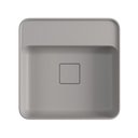 Ver imagem 3 de Cuba De Apoio Deca Slim 40X40 L.11040.M.85 Quadrada Com Mesa Soft Antracite