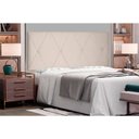 Ver imagem 3 de Cabeceira Painel King 1,95m Aquilla Suede Bege