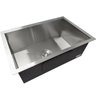 Cuba Inox 304 Quadrada Gourmet Plana Cozinha 70x40 - 4