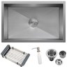 Cuba Inox 304 Quadrada Gourmet Plana Cozinha 70x40 - 1
