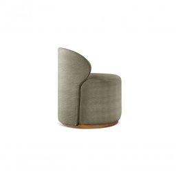 Poltrona Moderna Brenda Boucle Verde 403 - 4